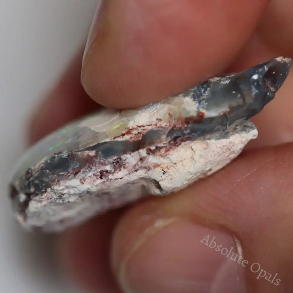 16.50 Cts Australian Opal Rough Lightning Ridge Polished Specimen