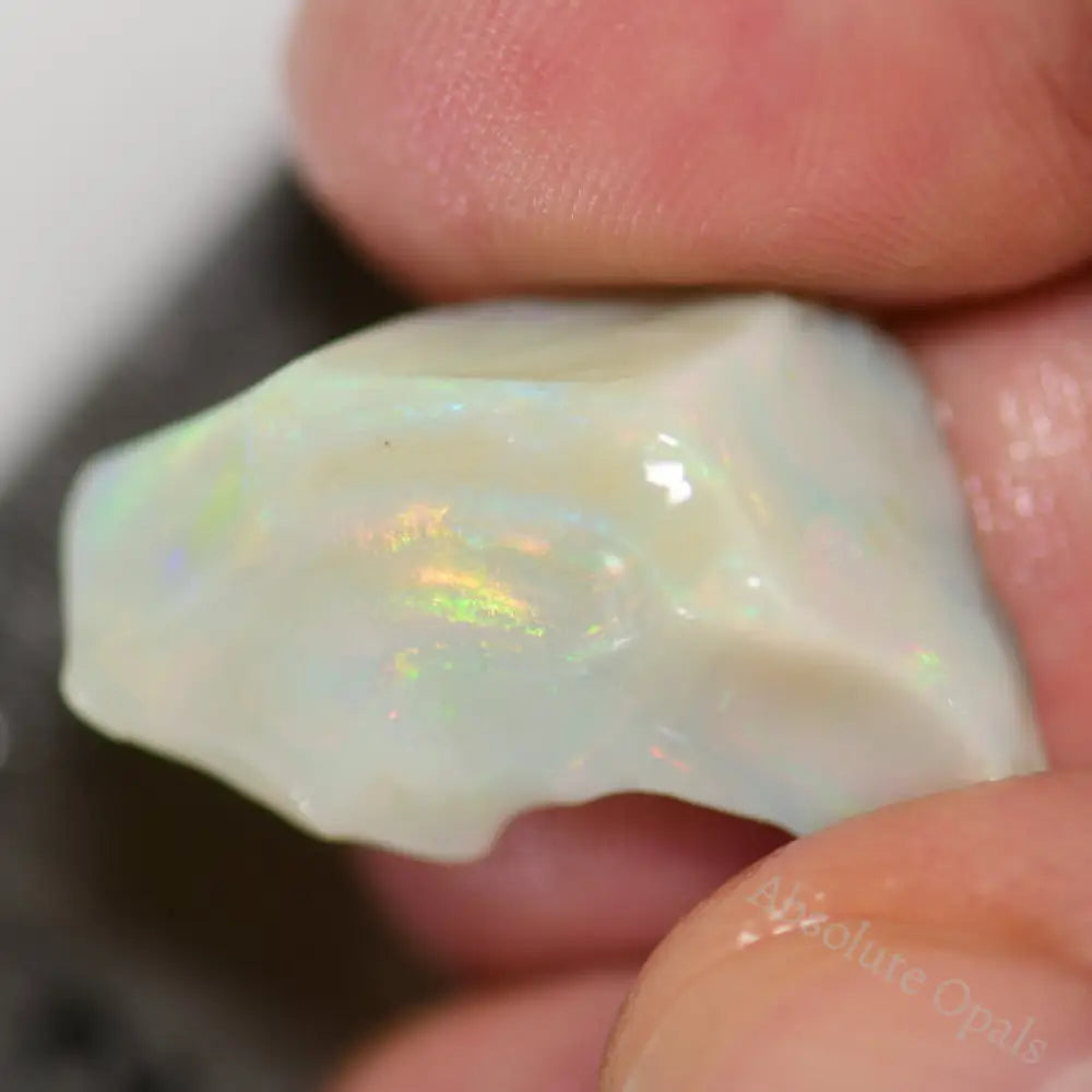 16.80 Cts Australian Rough Opal For Carving Lightning Ridge Single