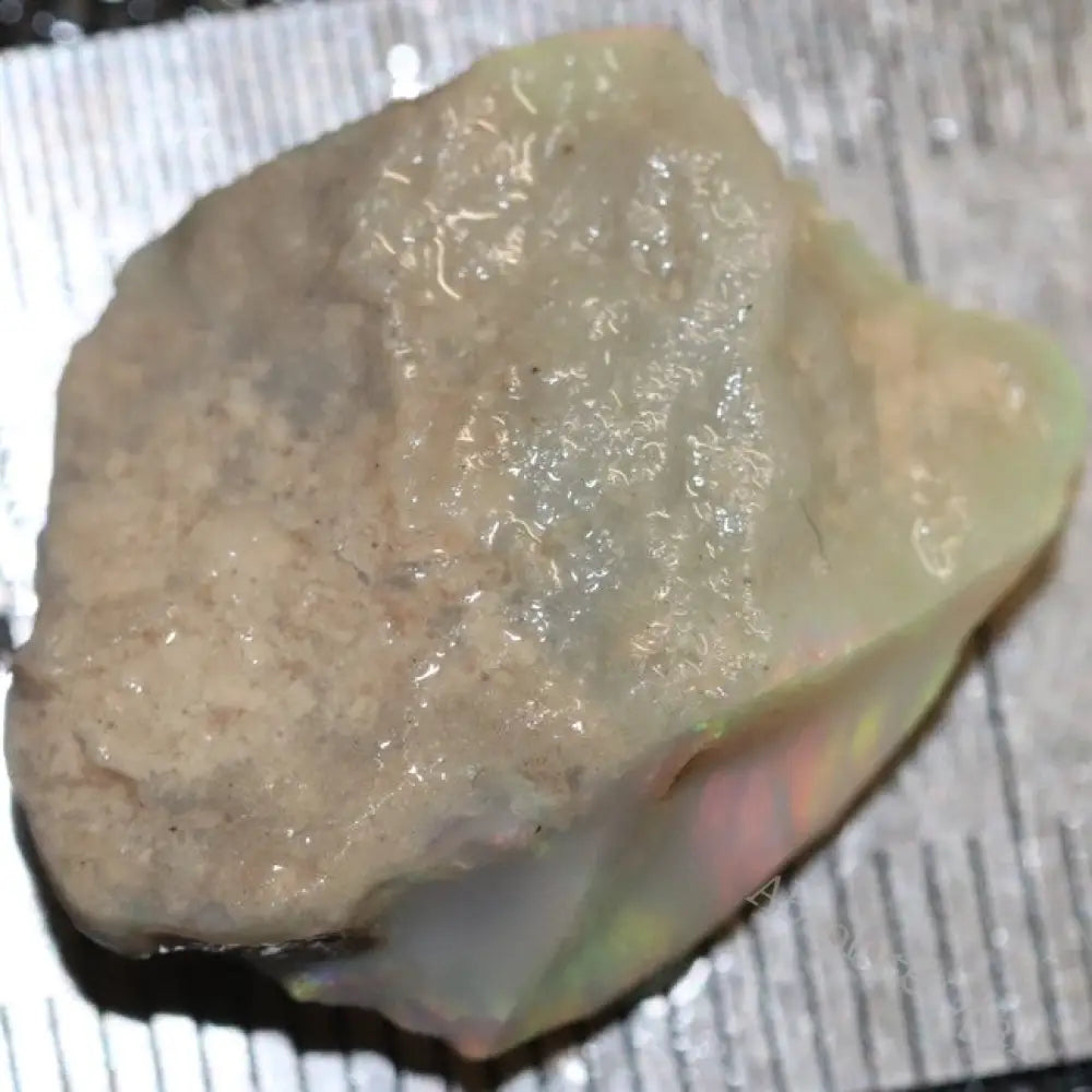 16.95 Cts Australian Lightning Ridge Opal Rough For Carving