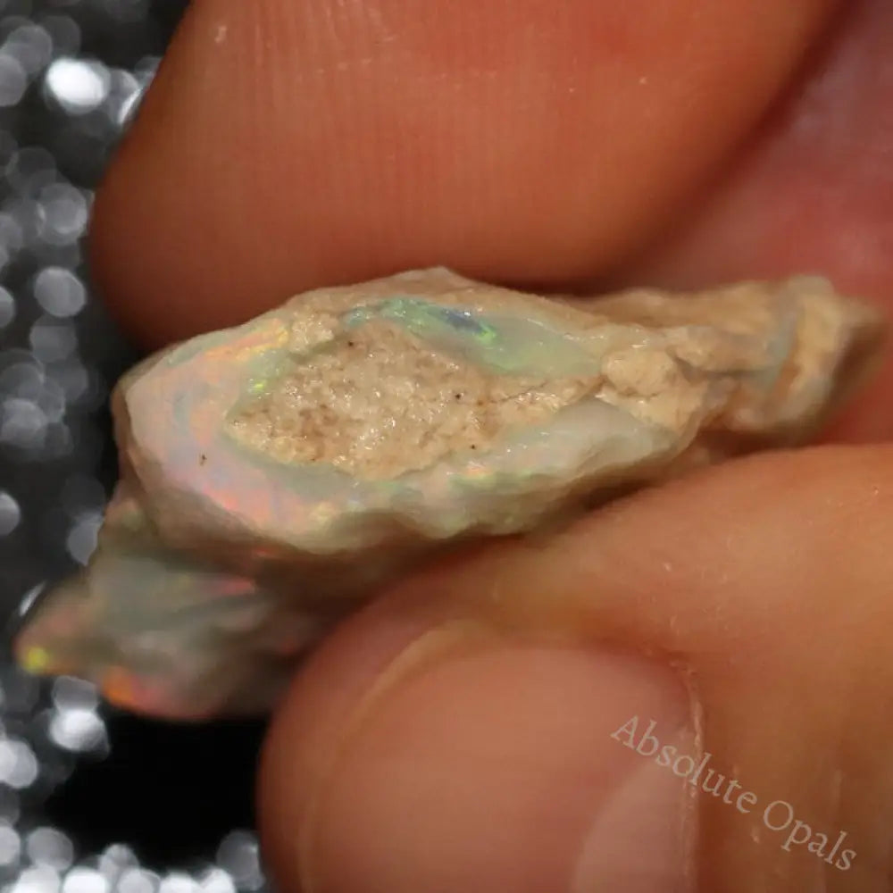 16.95 Cts Australian Lightning Ridge Opal Rough For Carving