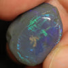 17.0 Cts Australian Black Opal Lightning Ridge Rough Nobby Script Pattern