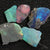 Australian Solid Semi Black Opal Rough Parcel, Lightning Ridge Stones