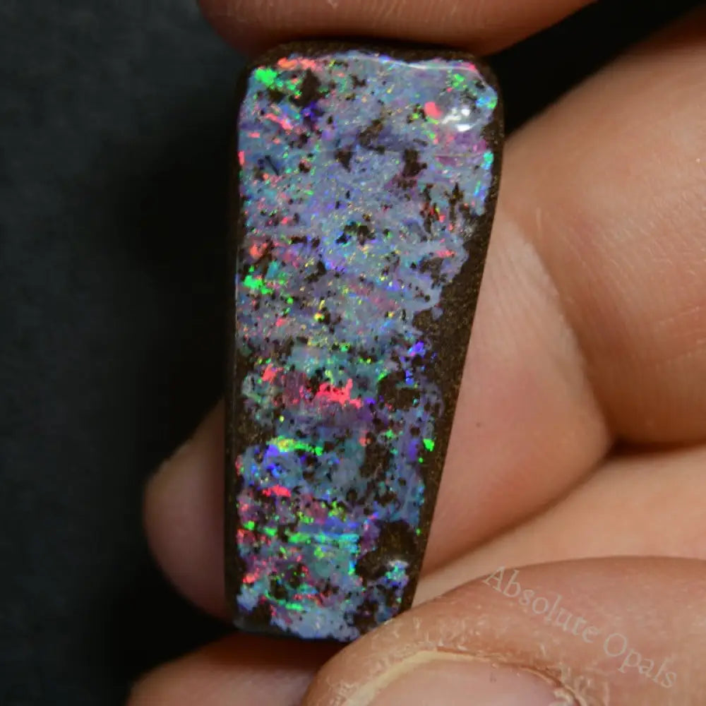 17.26 Cts Australian Boulder Opal Cut Stone