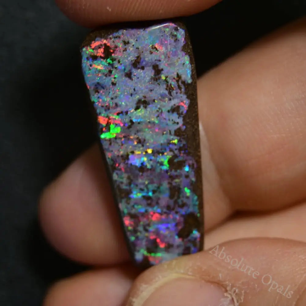 17.26 Cts Australian Boulder Opal Cut Stone