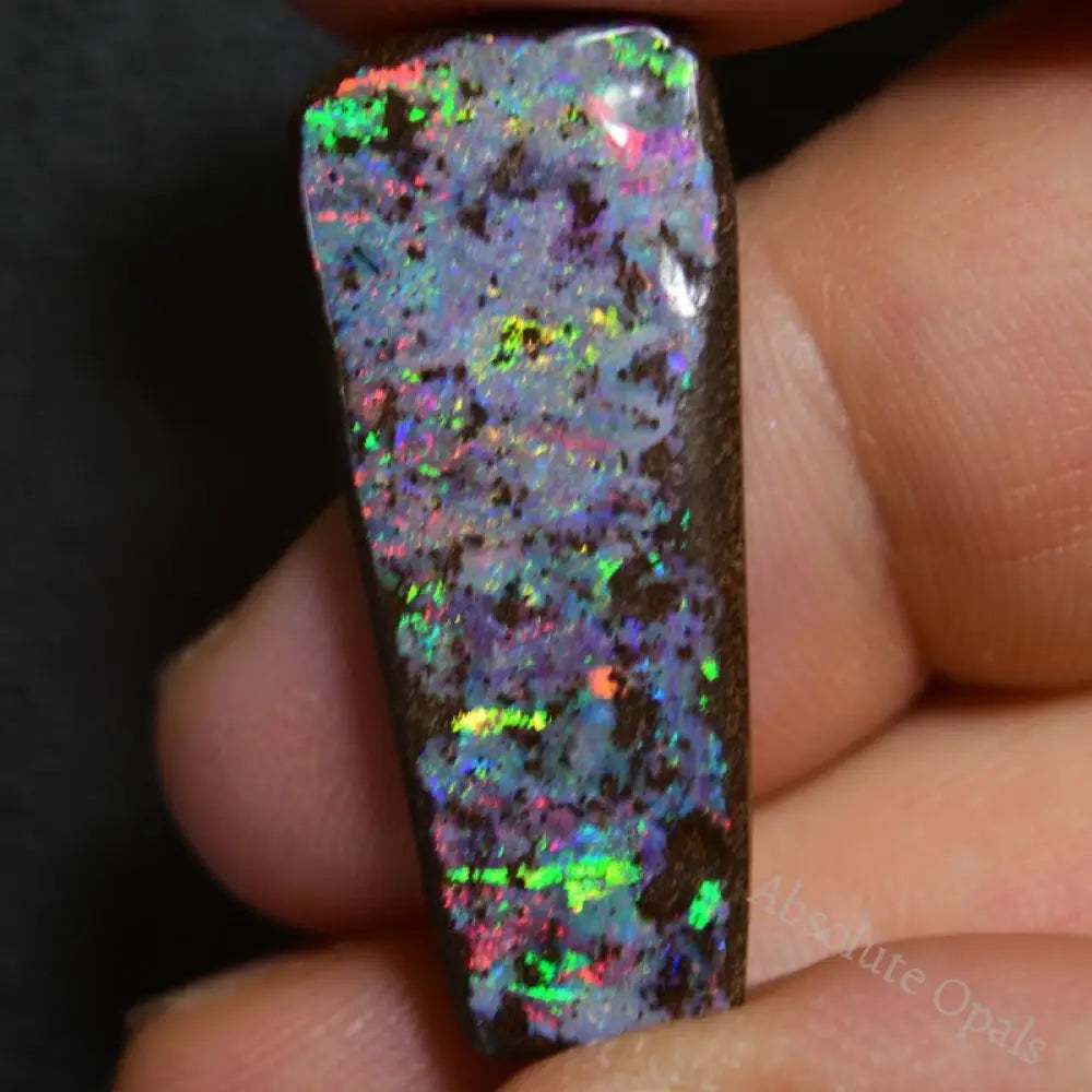 17.26 Cts Australian Boulder Opal Cut Stone