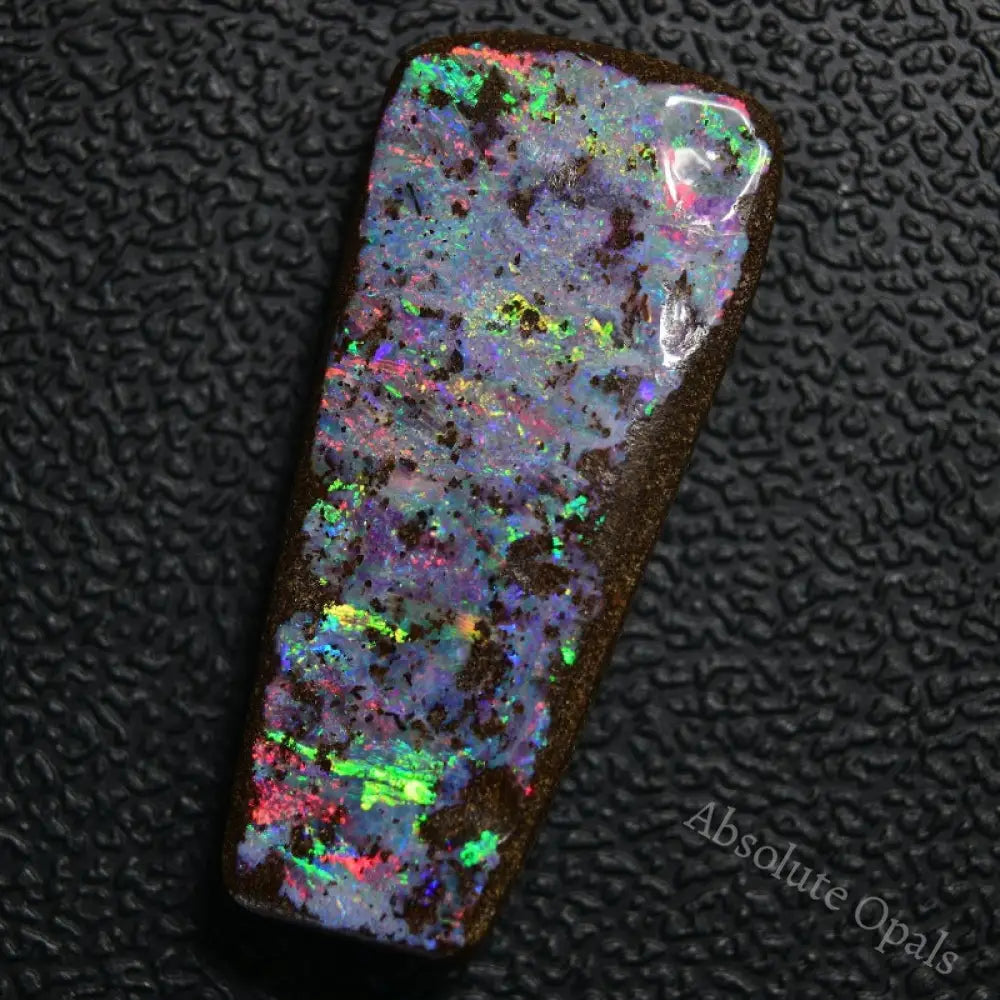 17.26 Cts Australian Boulder Opal Cut Stone