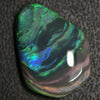 17.29 Cts Australian Black Opal Solid Cut Stone Lightning Ridge