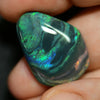 17.29 Cts Australian Black Opal Solid Cut Stone Lightning Ridge