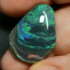 17.29 Cts Australian Black Opal Solid Cut Stone Lightning Ridge