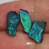 17.30 Cts Australian Rough Black Opal Parcel Rubs Lightning Ridge Cmr