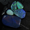 Rough Black Opal parcel