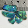 17.4 Cts Australian Black Opal Rough Rubs Parcel Lightning Ridge Cmr