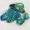 17.4 Cts Australian Black Opal Rough Rubs Parcel Lightning Ridge Cmr