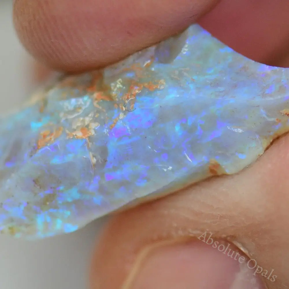 17.5 Cts Australian Rough Opal Lightning Ridge Single