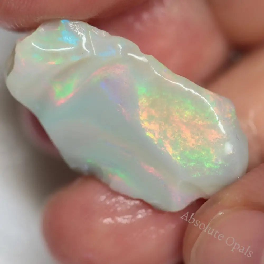 17.50 Cts Australian Lightning Ridge Opal Rough For Carving Single