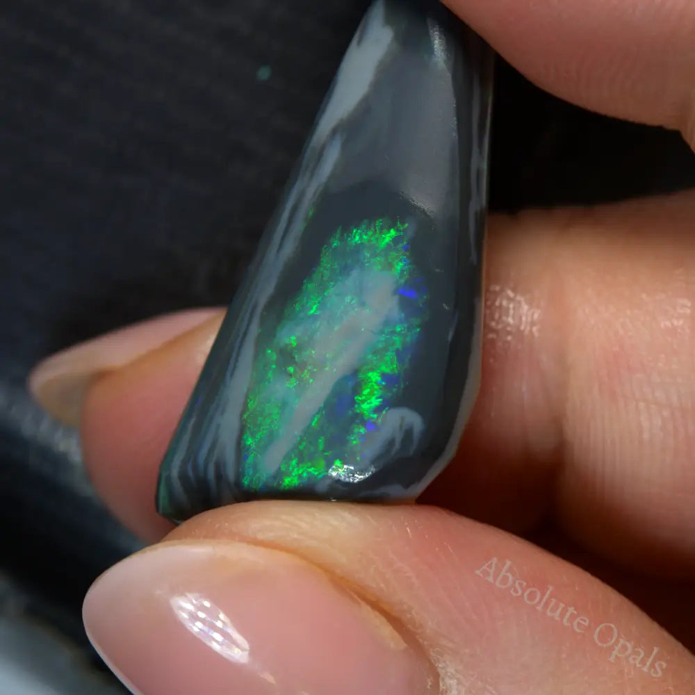 Rough Black Opal Rub Lightning Ridge