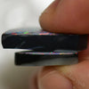 17.9 Cts Australian Opal Doublet Stone Rough Rub Lightning Ridge X2 Pcs