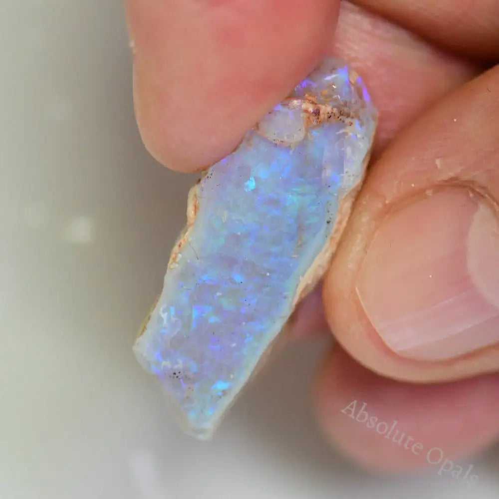 17 Cts Australian Rough Opal Lightning Ridge Single