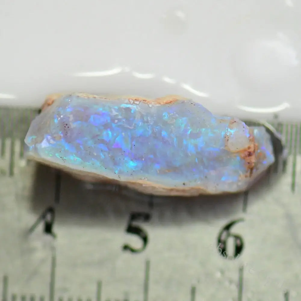 17 Cts Australian Rough Opal Lightning Ridge Single