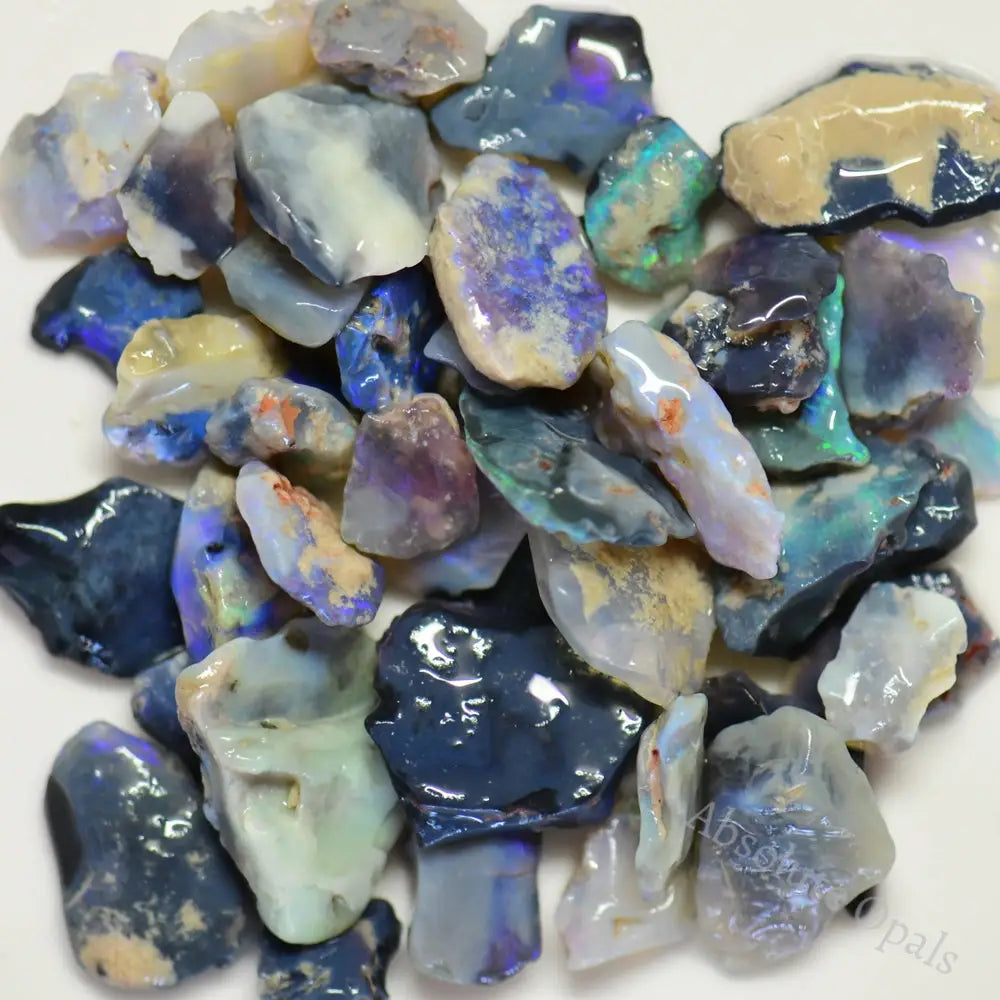 Black Rough Opal