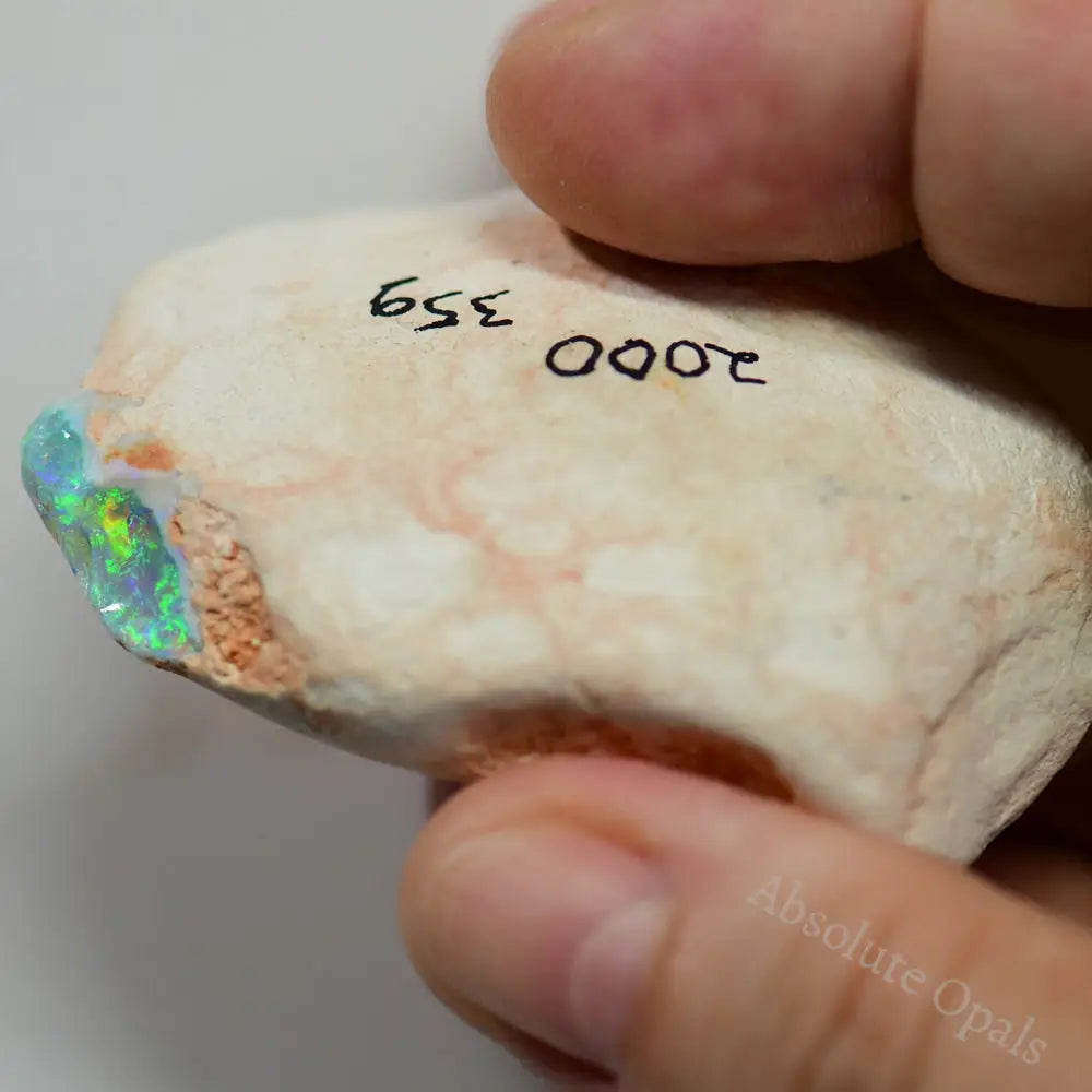 175 Cts Australian Rough Opal Lightning Ridge Gem Specimen