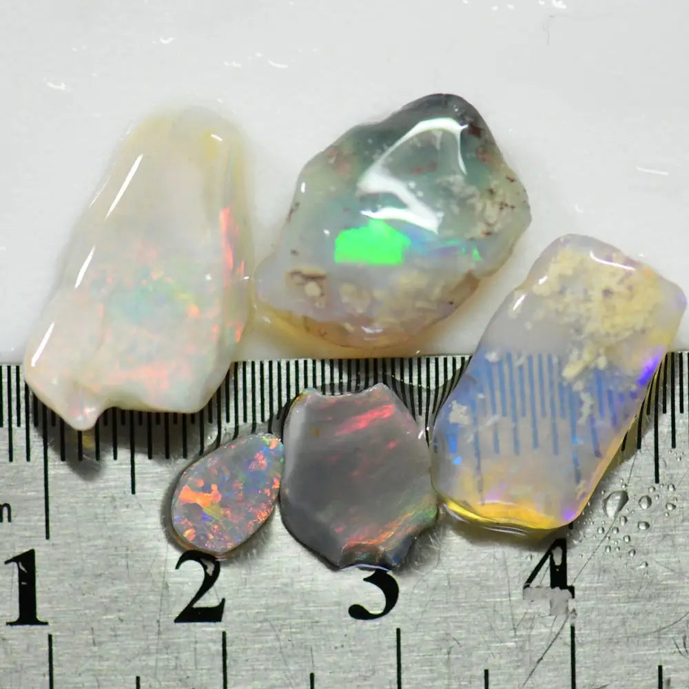 18.1 Cts Australian Opal Rough Parcel Rubs Lightning Ridge