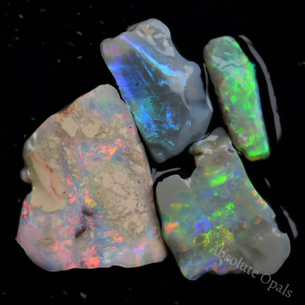 Australian Rough Opal Parcel, Rubs Lightning Ridge