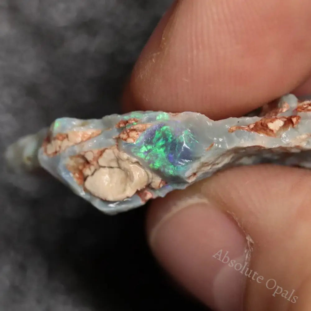 18.15 Cts Australian Lightning Ridge Opal Rough For Carving