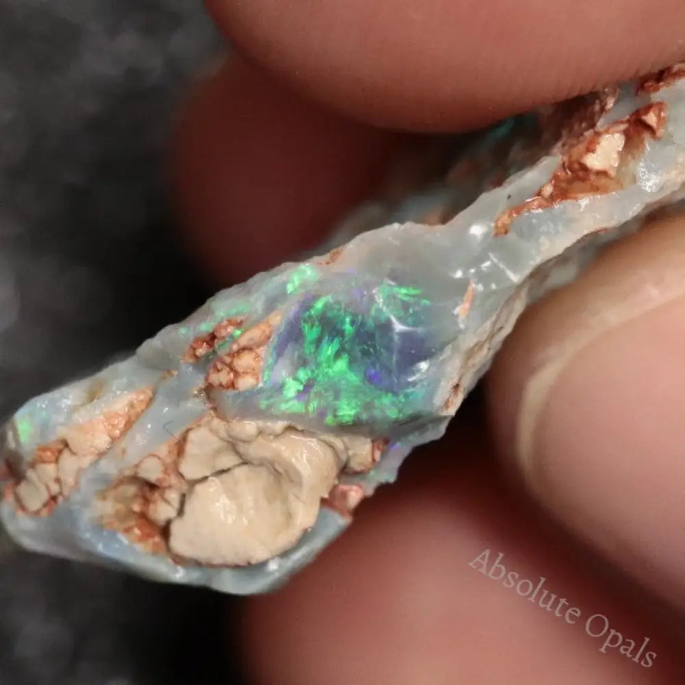 18.15 Cts Australian Lightning Ridge Opal Rough For Carving