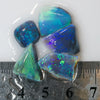 loose gem blue rough opal