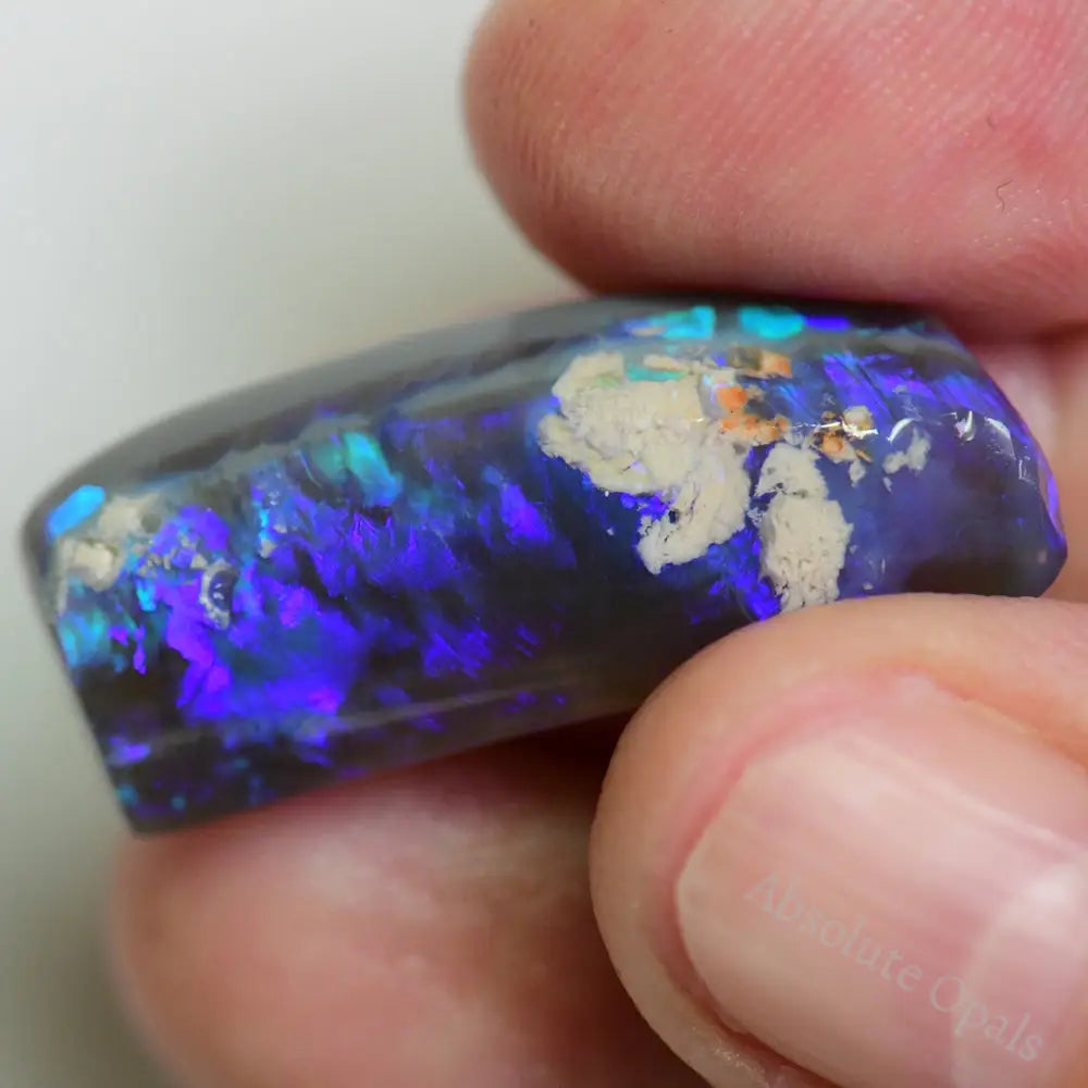 18.2 Cts Australian Rough Opal Lightning Ridge Single