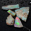  Genuine Rough Opals from Lightning Ridge with Brilliant Fire