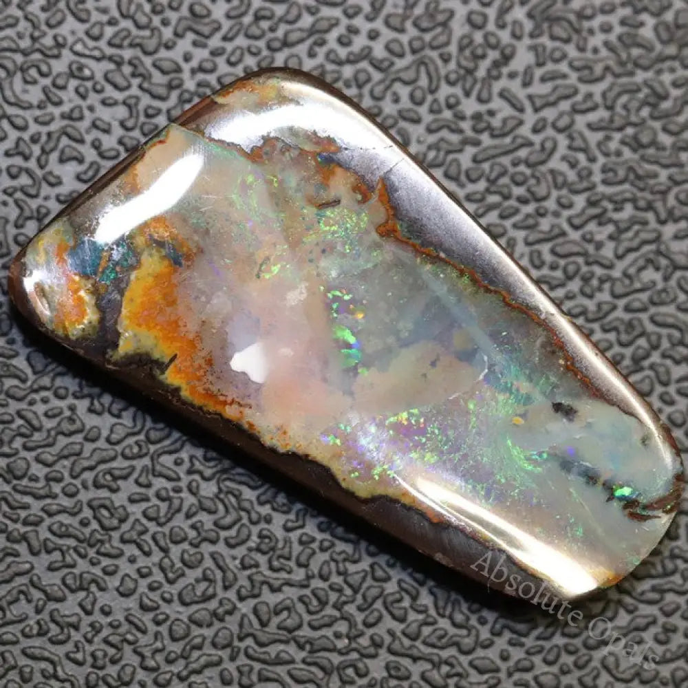 18.50 Cts Australian Boulder Opal Cut Loose Stone