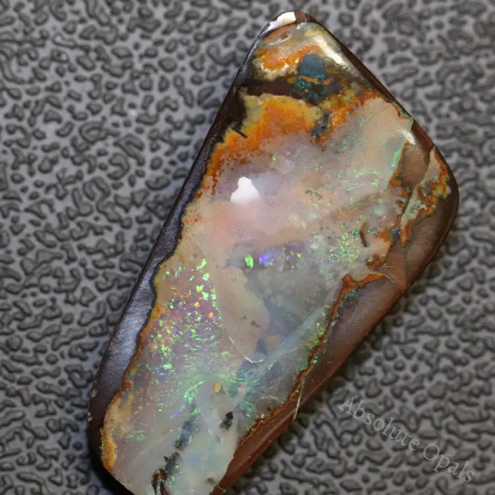 Australian Boulder Opal Cut Loose Stone