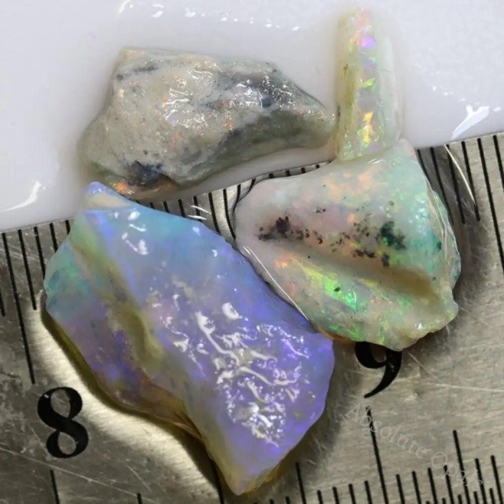 18.50 Cts Opal Rough Parcel 8.1-19.6X5.0-13.4X2.8-7.8Mm