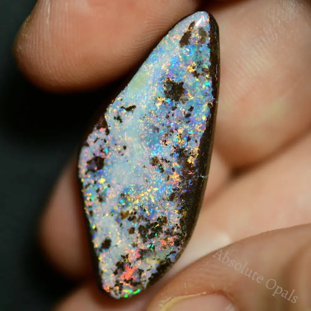 18.8 Cts Australian Boulder Opal Cut Stone