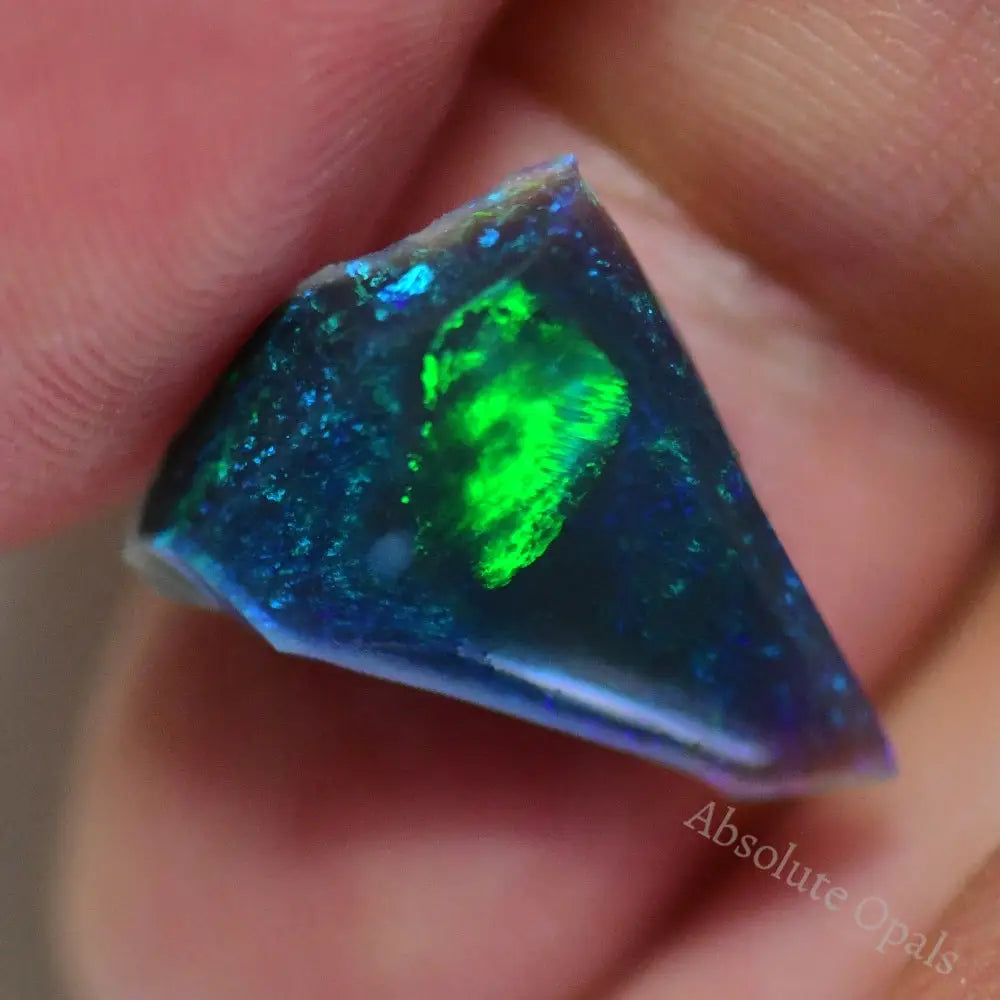 18.9 Cts Australian Black Opal Rough Parcel Rubs Lightning Ridge