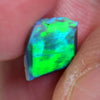 18.9 Cts Australian Black Opal Rough Parcel Rubs Lightning Ridge