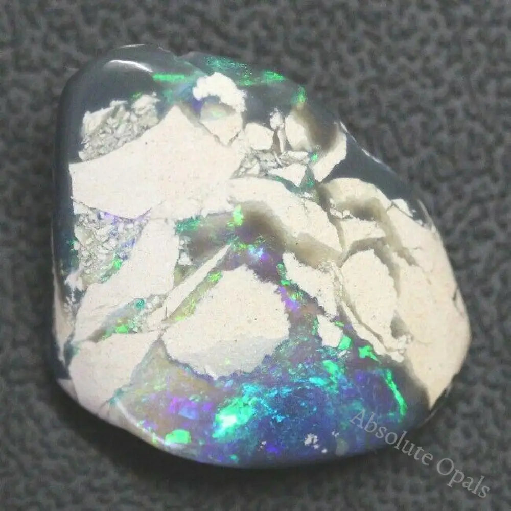 18.9 Cts Australian Opal Rough Lightning Ridge Polished Specimen Solid
