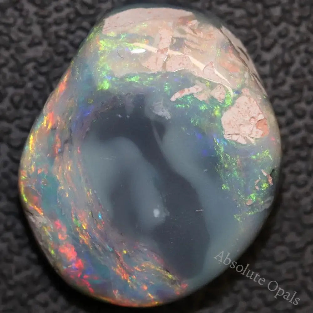 Australian Semi-Black Opal Rough, Lightning Ridge Polished Specimen