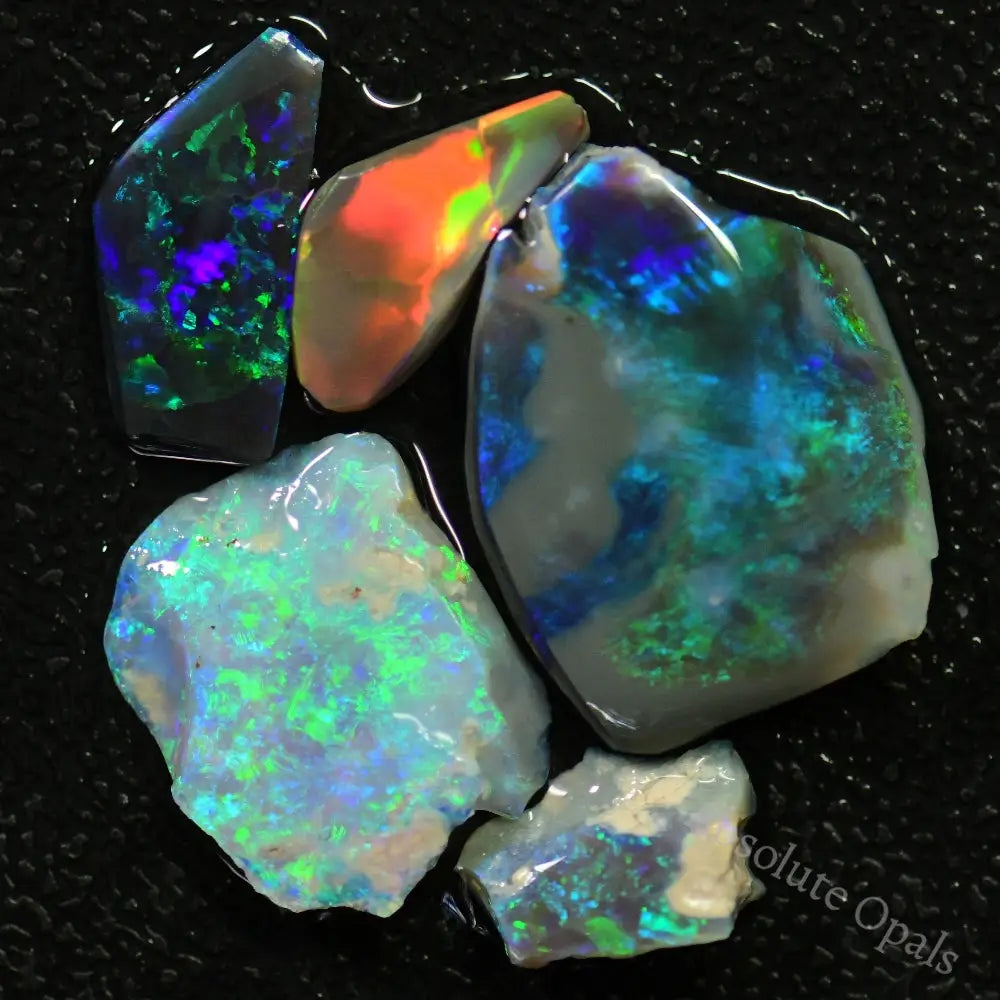 Australian Opal Rough Parcel, Rubs Lightning Ridge