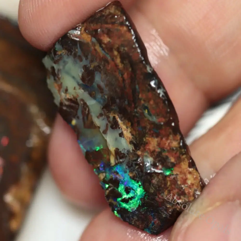 180 Cts Australian Boulder Opal Rough Parcel