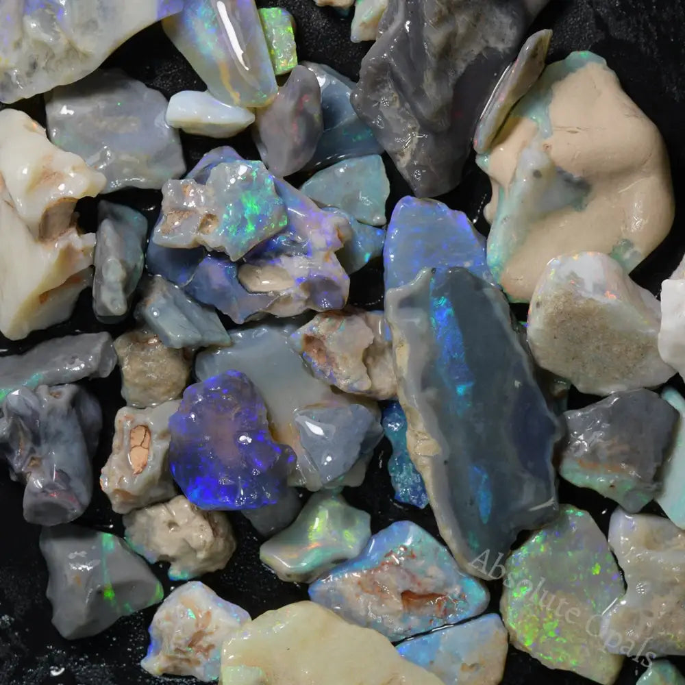 rough opal parcel