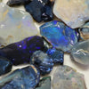 black rough opal