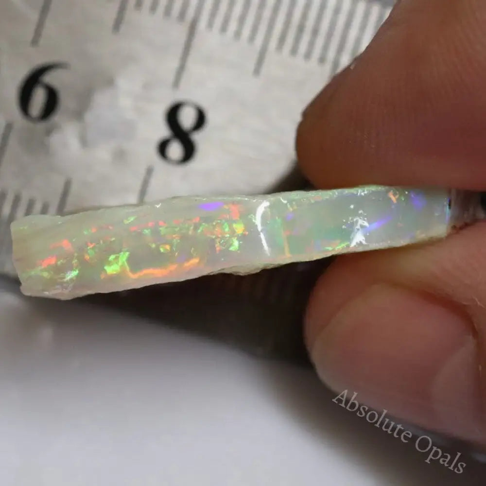 19.1 Cts Australian Semi-Black Opal Rough Lightning Ridge Gem Stone