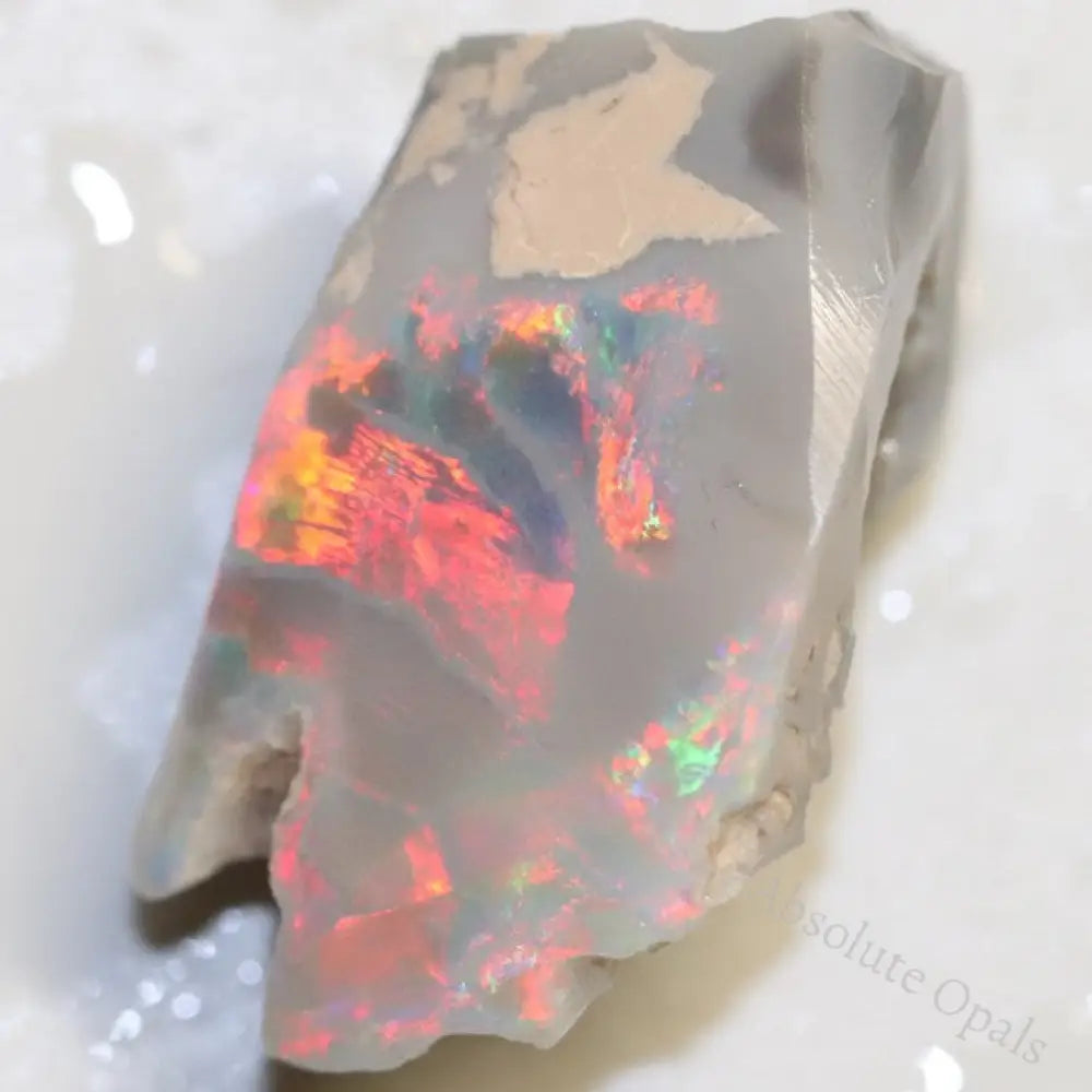 19.4 Cts Single Opal Rough Gem Stone 27.4X14.7X13.5Mm