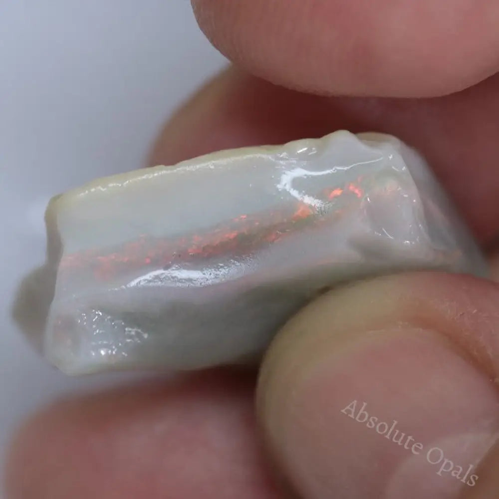 19.45 Cts Single Opal Rough For Carving 23.3X17.0X8.8Mm