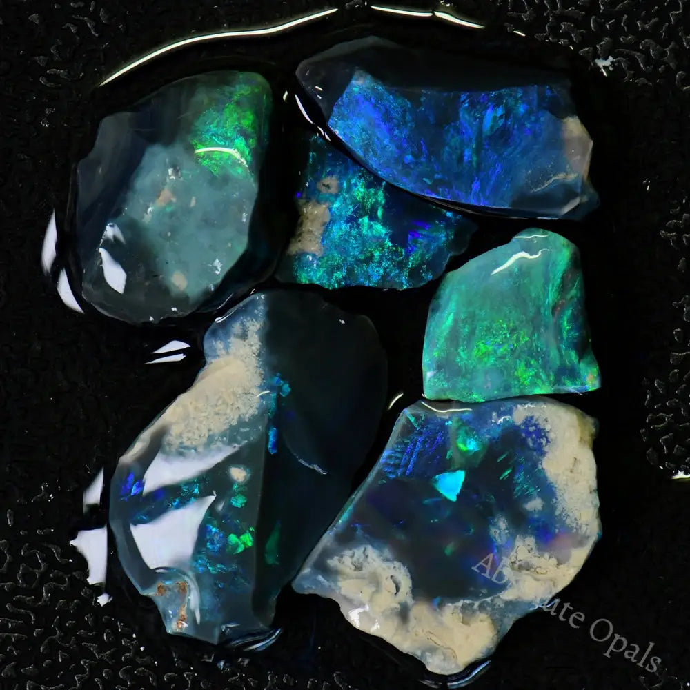 Rough BLACK Opal