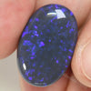 19.80 Cts Australian Black Opal Lightning Ridge Cabochon