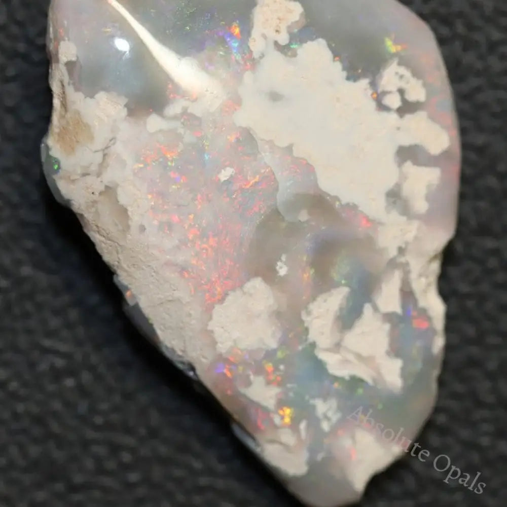 19.95 Cts Australian Semi Black Opal Rough Lightning Ridge Polished Specimen